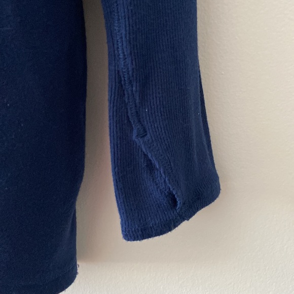 Athleta Purana Wrap Sweatshirt Hooded Athleisure Yoga Long Sleeve Top Size M - Picture 6 of 9